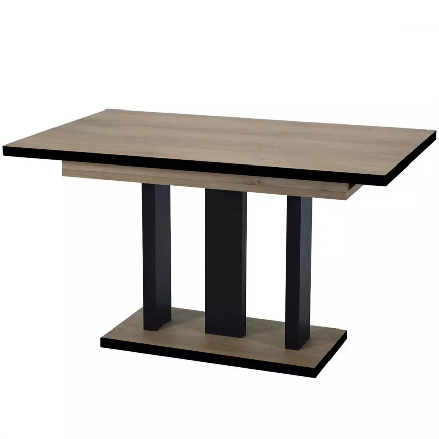 Rozkladací stôl Appia Black 210 dub cremona torro