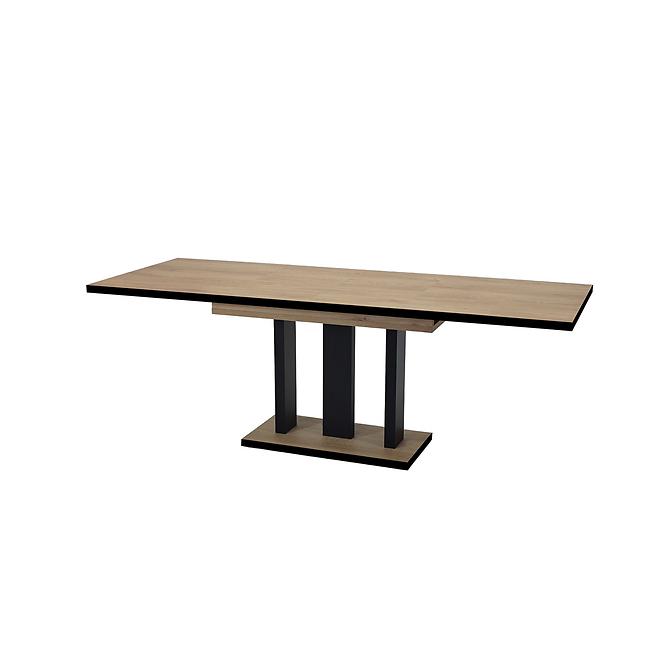 Rozkladací stôl Appia Black 210 dub cremona torro,2