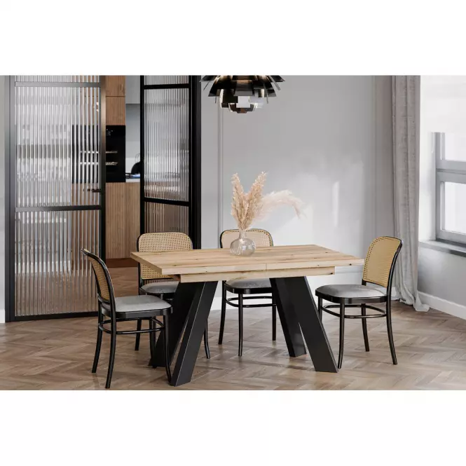 Rozkladací stôl Como-210 dub evoke,4