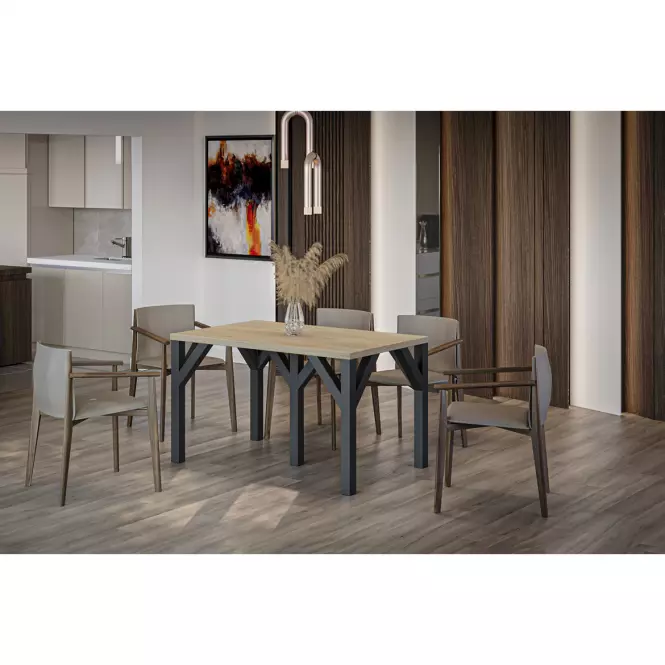 Rozkladací stôl Dunaj 295 dub cremona torro,4