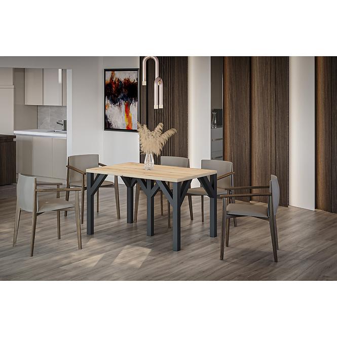 Rozkladací stôl Dunaj 405 dub evoke,4