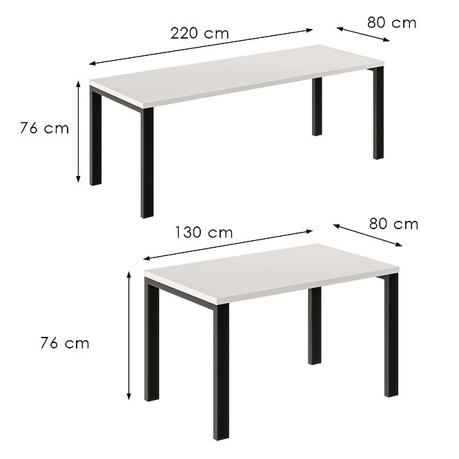 Rozkladací stôl Garant-220 kašmír