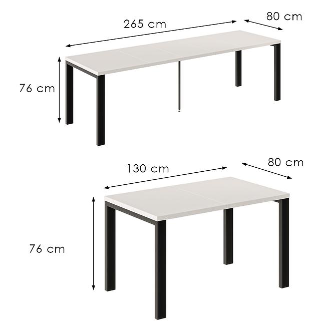 Rozkladací stôl Garant-265 kašmír