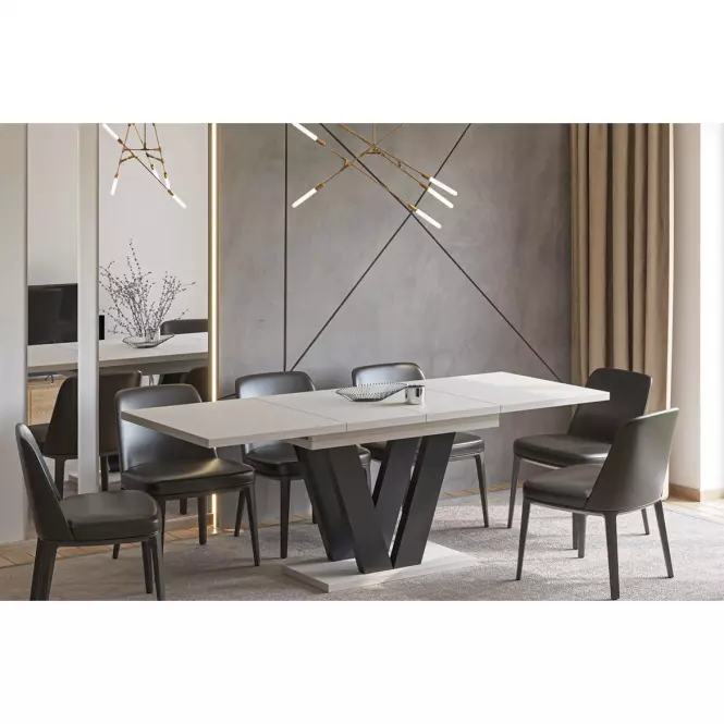 Rozkladací stôl Lara-210 kašmír,5