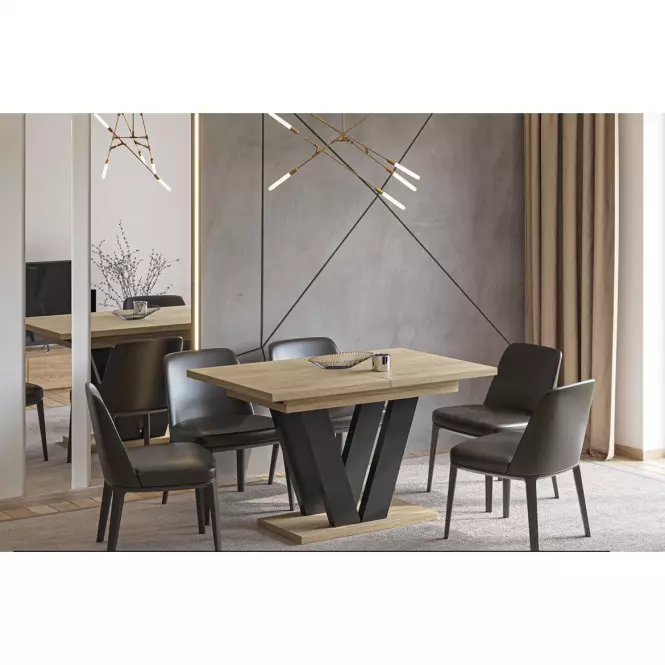 Rozkladací stôl Lara-210 dub cremona torro,4
