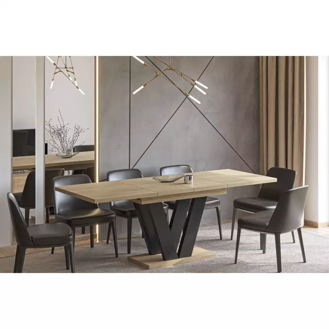 Rozkladací stôl Lara-210 dub cremona torro
