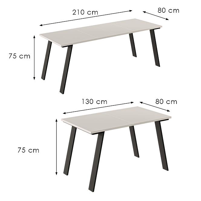 Rozkladací stôl Liwia-210 kašmír