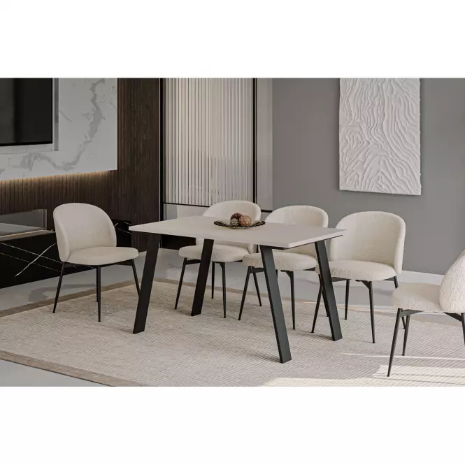 Rozkladací stôl Liwia-210 kašmír,4
