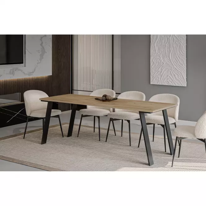 Rozkladací stôl Liwia-210 dub evoke,5