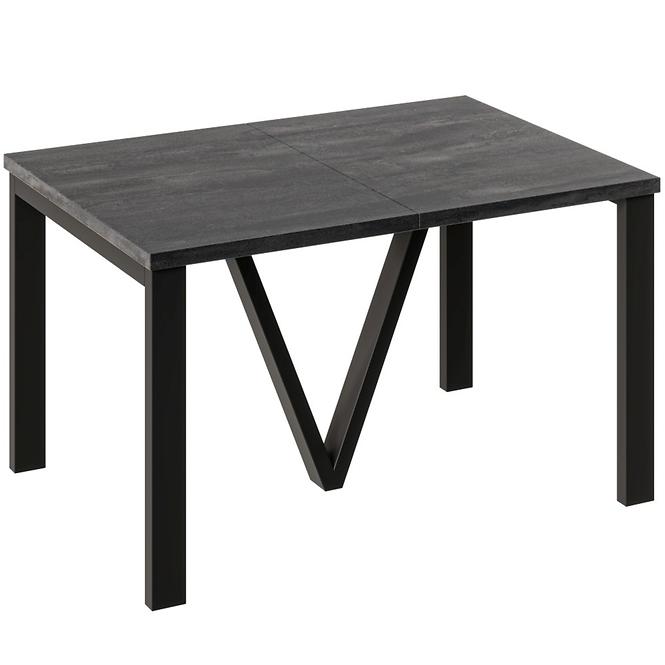 Rozkladací stôl 130-405 cm Titan čierny betón