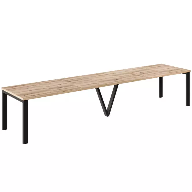 Rozkladací stôl 130-405 cm Titan dub evoke