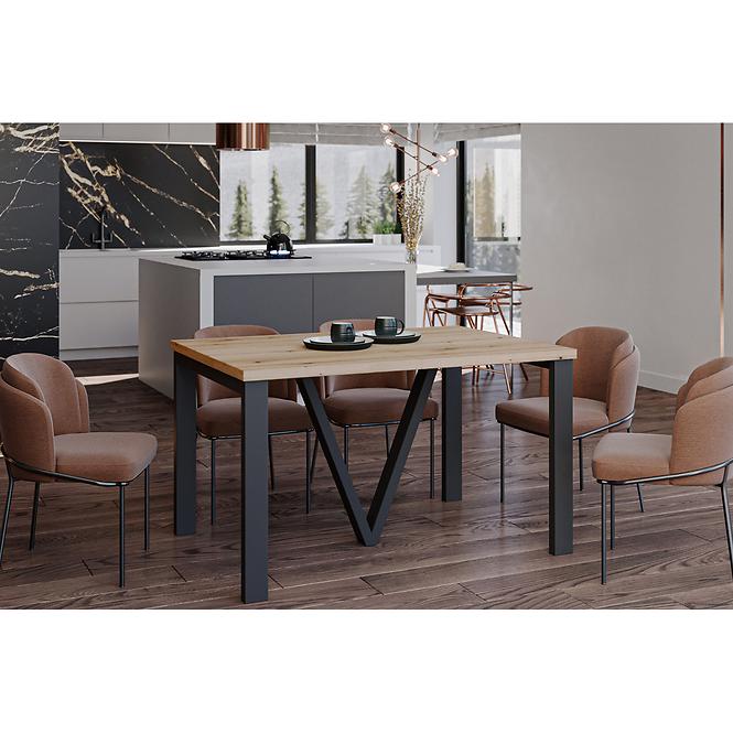 Rozkladací stôl 130-405 cm Titan dub evoke