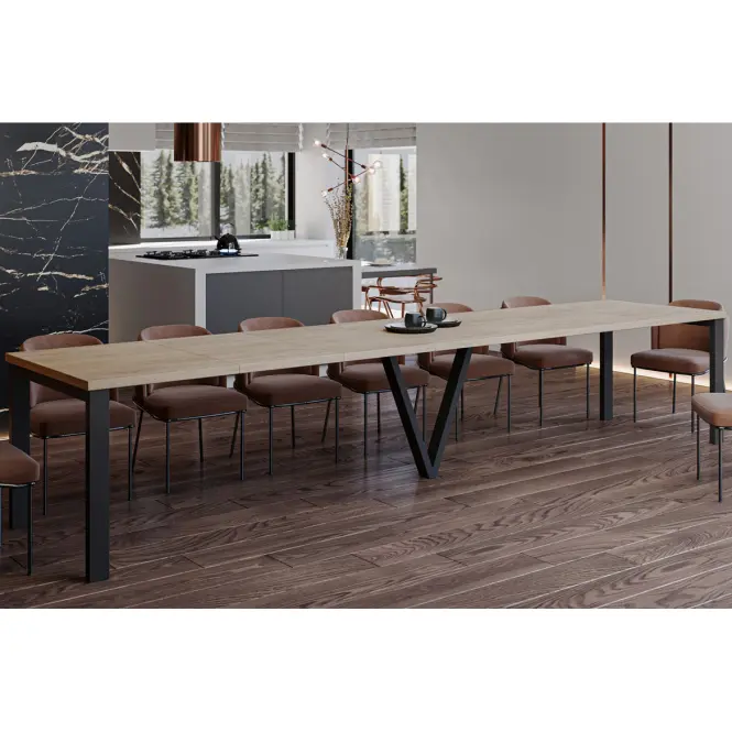 Rozkladací stôl 130-405 cm Titan Cremona Torro,5