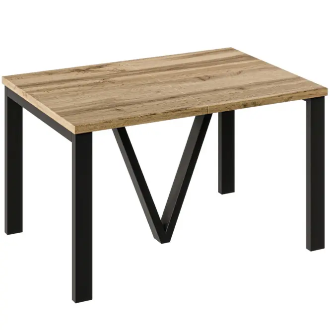 Rozkladací stôl 130-405 cm Titan dub Wotan,2
