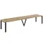 Rozkladací stôl 130-405 cm Titan dub Wotan