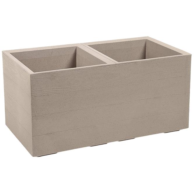 Balkónový box KARO ECO COFFEE 800X400 - LATTE