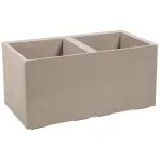 Kvetináč KARO ECO COFFEE 800x400 - latte