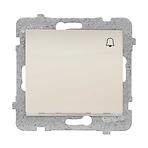 Vypínač zvonček s podsvietením Sigma  ŁP-6DS/M.JB