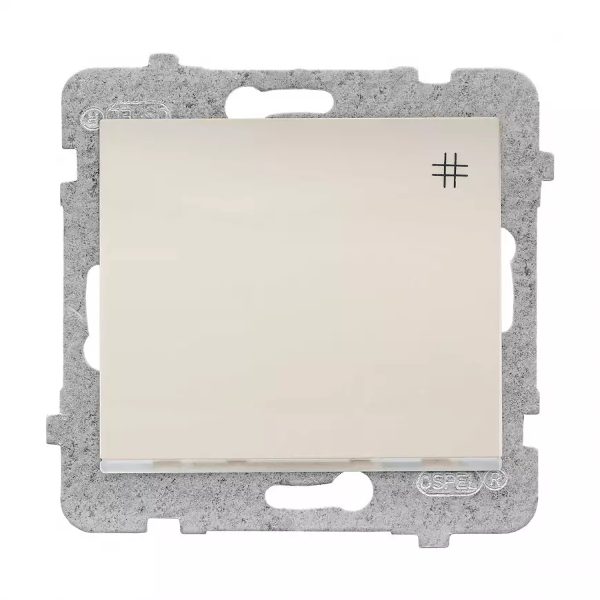 Vypínač krížový s podsvietením ŁP-4DS/M.JB Sigma