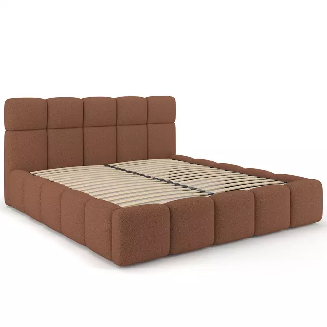Posteľ Fluffy 120/200 Quelle 54 hrdzavá