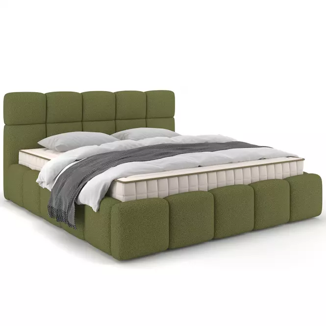 Posteľ Fluffy 140/200 Quelle 38 zelená