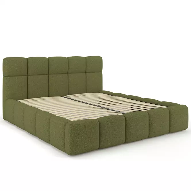 Posteľ Fluffy 140/200 Quelle 38 zelená