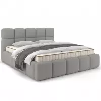 Posteľ Fluffy 140/200 Quelle 83 sivý