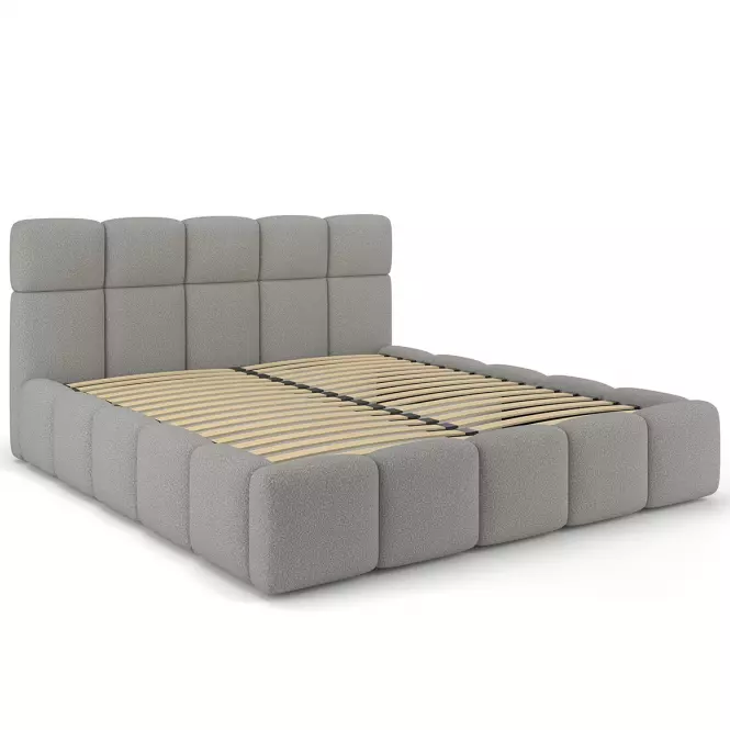 Posteľ Fluffy 140/200 Quelle 83 sivý
