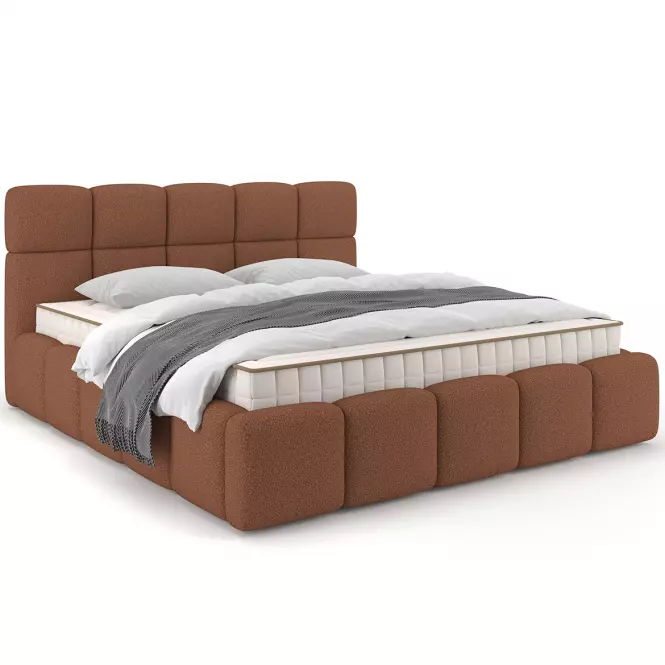 Posteľ Fluffy 160/200 Quelle 54 hrdzavá