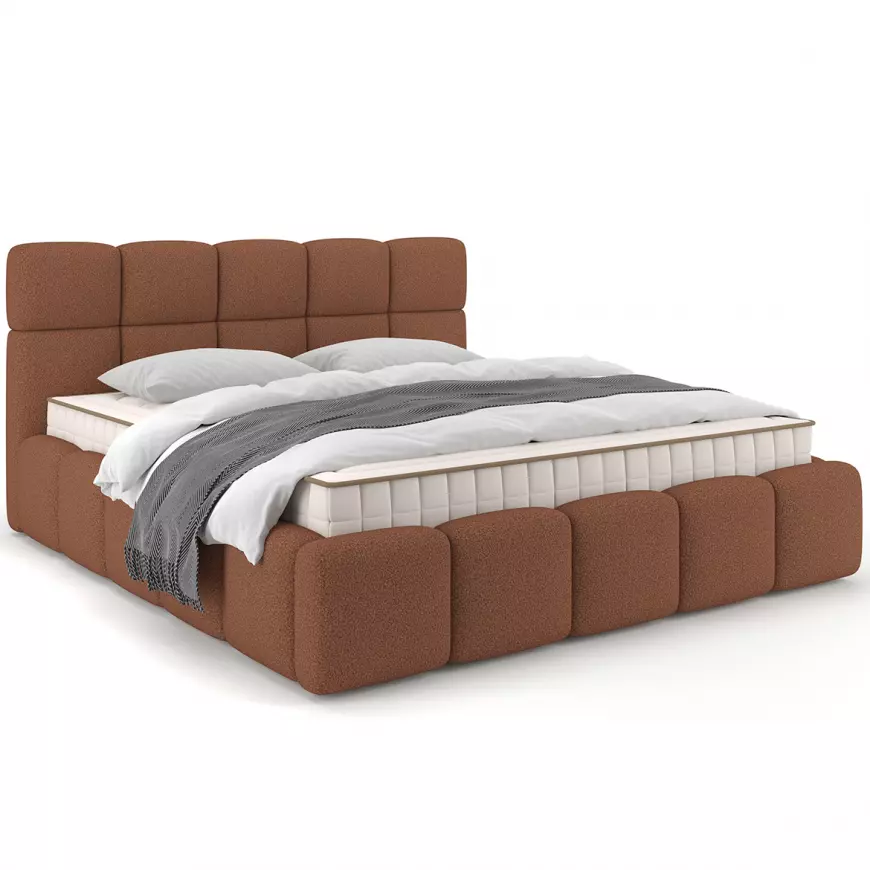 Posteľ Fluffy 180/200 Quelle 54 hrdzavá
