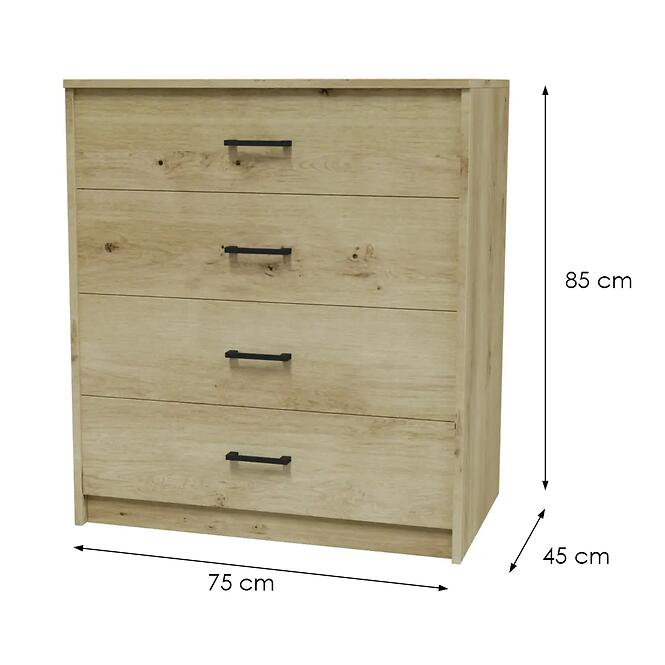 Komoda Verona Dub artisan