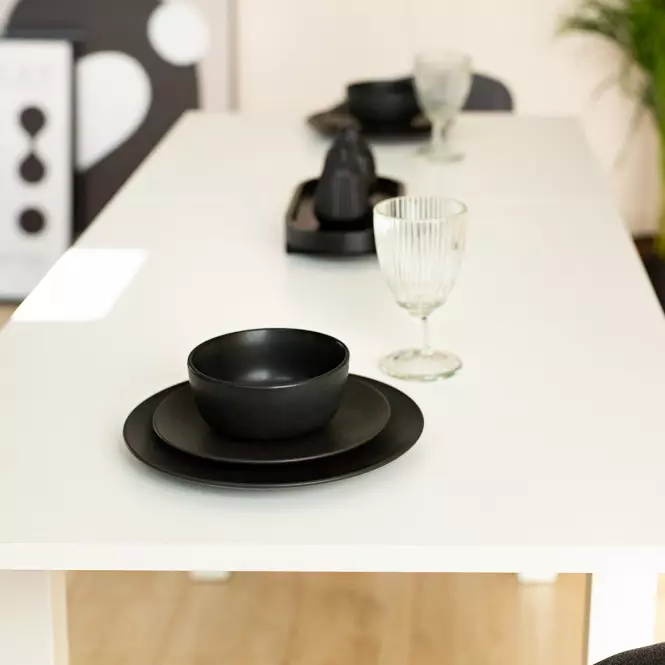 Rozkladací stôl Neo 120/160x70 Bela