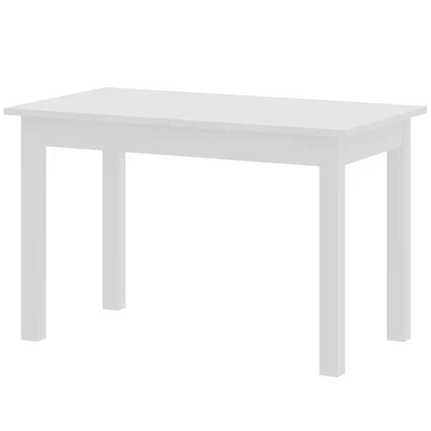 Rozkladací stôl Neo 120/160x70 biela