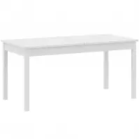 Rozkladací stôl Sendi 160/240x80 Biały