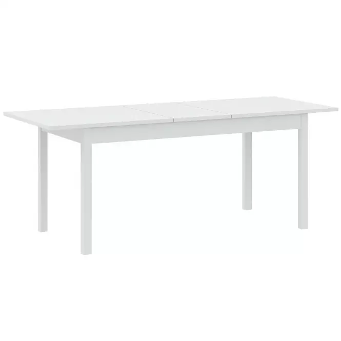 Rozkladací stôl Sendi 160/240x80 Biały