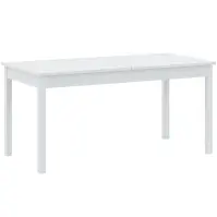 Rozkladací stôl Sendi 160/240x80 biely