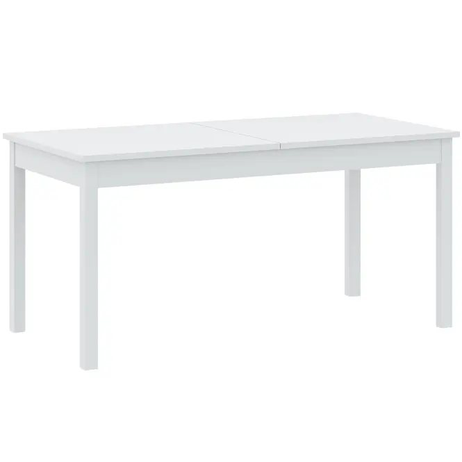 Rozkladací stôl Sendi 160/240x80 biely