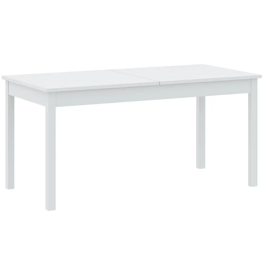 Rozkladací stôl Sendi 160/240x80 biely