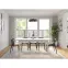 Rozkladací stôl Sendi 160/240x80 biely,10