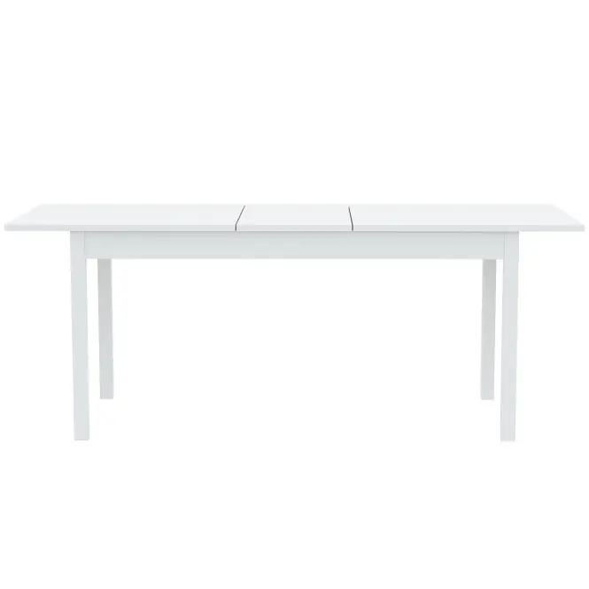 Rozkladací stôl Sendi 160/240x80 biely,4