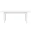 Rozkladací stôl Sendi 160/240x80 biely,4
