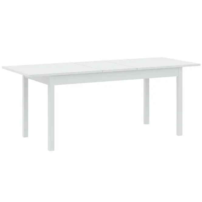 Rozkladací stôl Sendi 160/240x80 biely