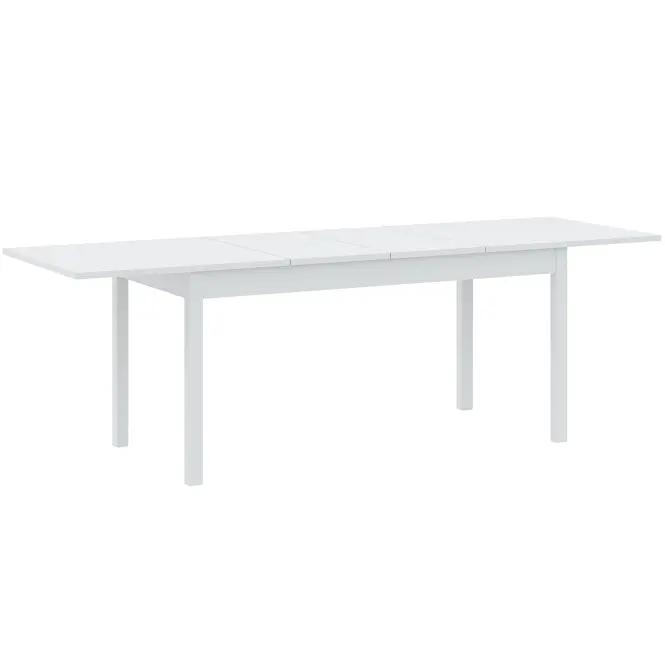 Rozkladací stôl Sendi 160/240x80 biely