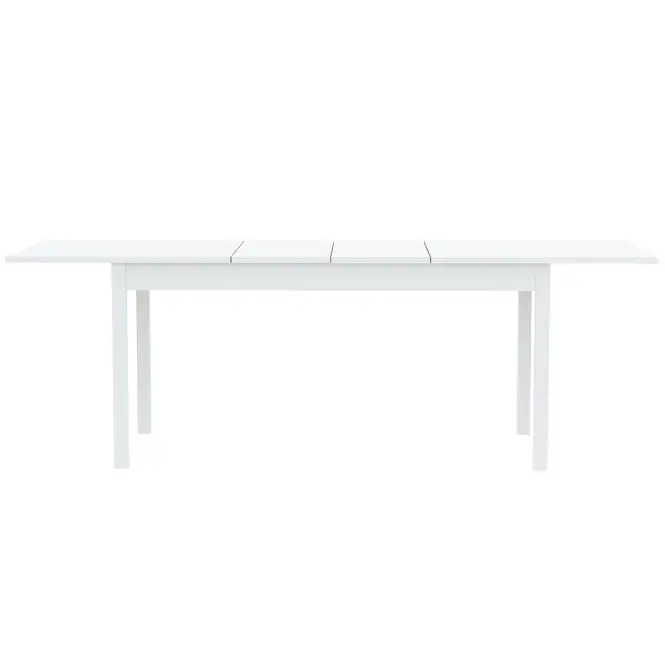 Rozkladací stôl Sendi 160/240x80 biely,7