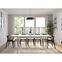 Rozkladací stôl Sendi 160/240x80 biely,8