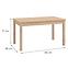 Stôl Narvik 140x80 Artisan 11013588,2