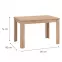 Stôl Hamar 120x80 Artisan 11013718,2