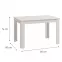 Stôl Hamar 120x80 Bela11013844,2
