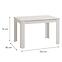 Stôl Hamar 120x80 Bela11013844,2