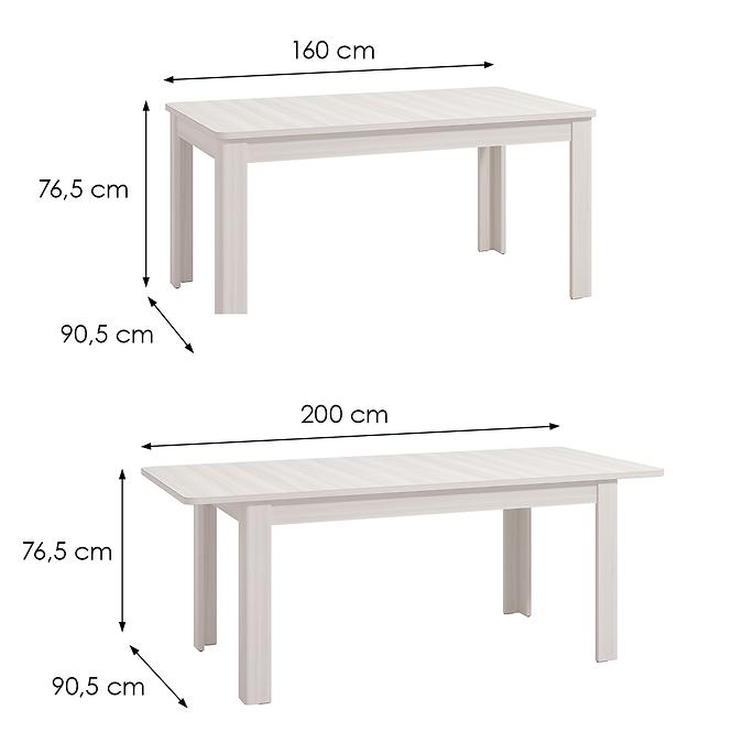 Stôl Jersey Jesion 11012318,2